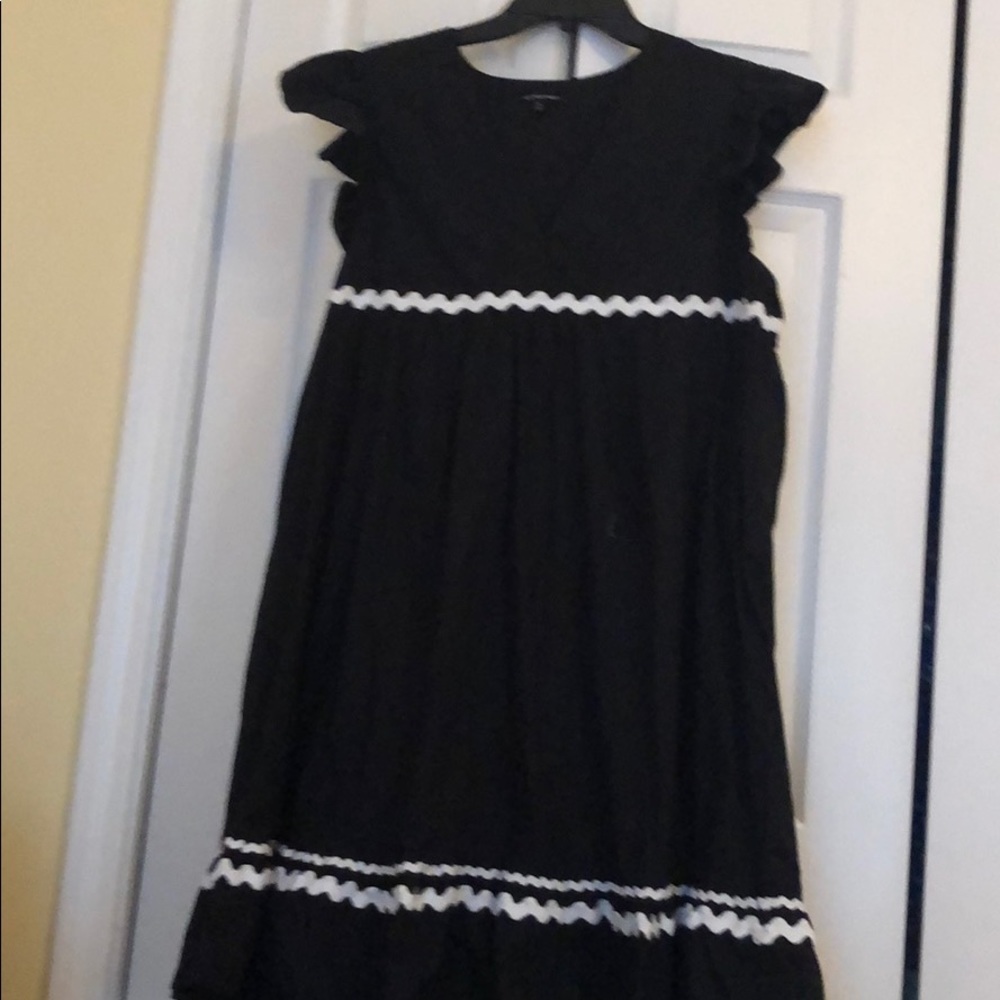 Snazzy black dress